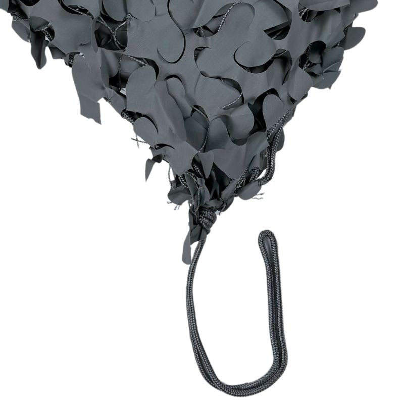 Filet de camouflage triangulaire gris