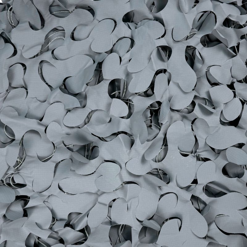 Filet de camouflage triangulaire gris