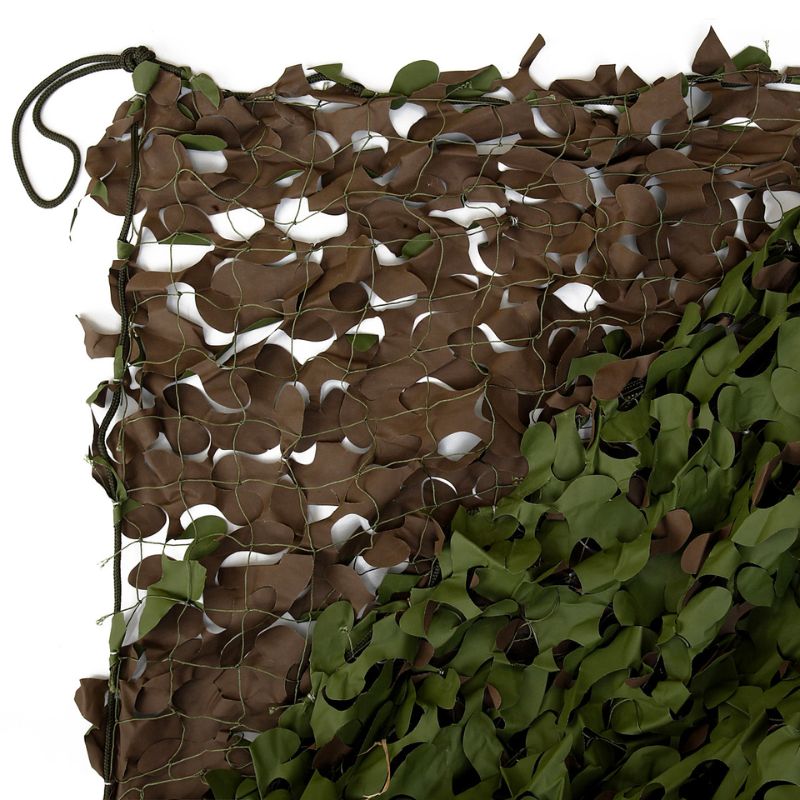 Rideau en filet de camouflage