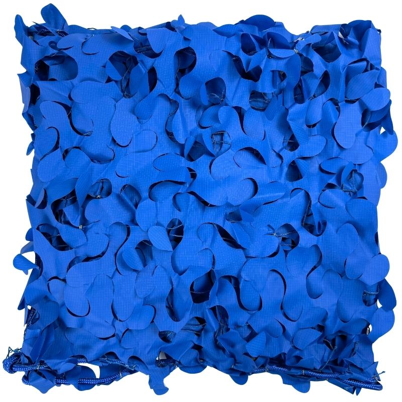 Filet de camouflage renforcé bleu