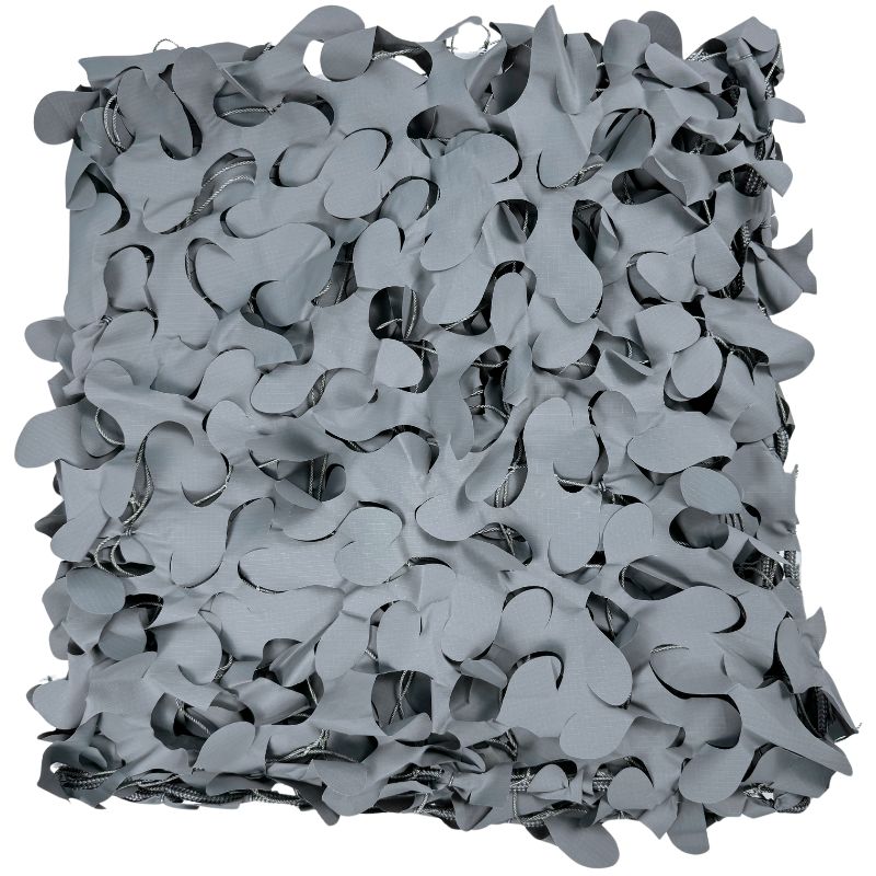 Filet de camouflage triangulaire gris