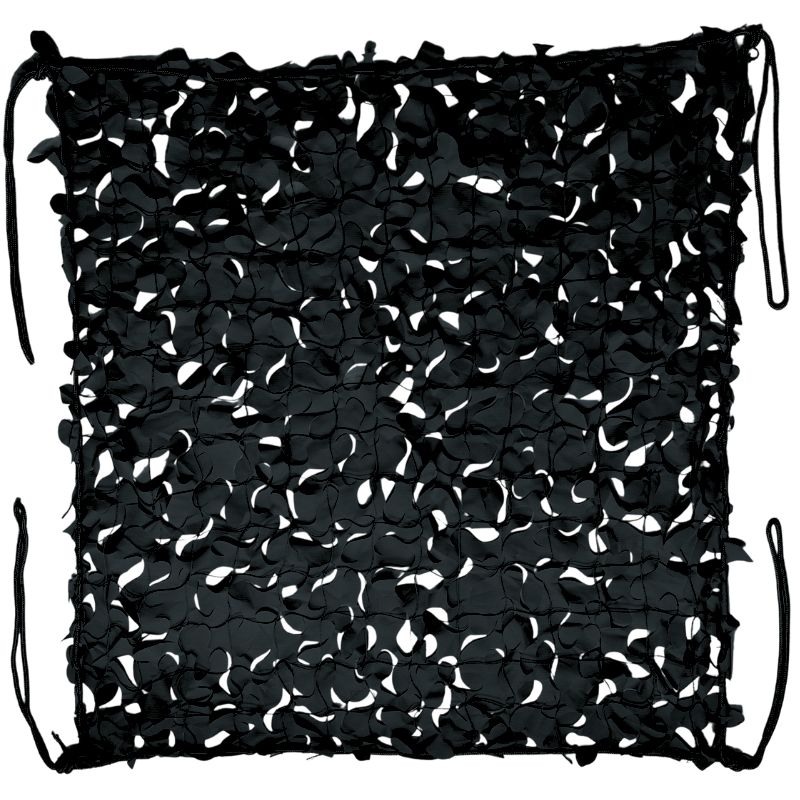 Filet de camouflage renforcé noir