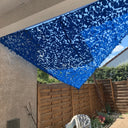 Filet camouflage triangulaire bleu