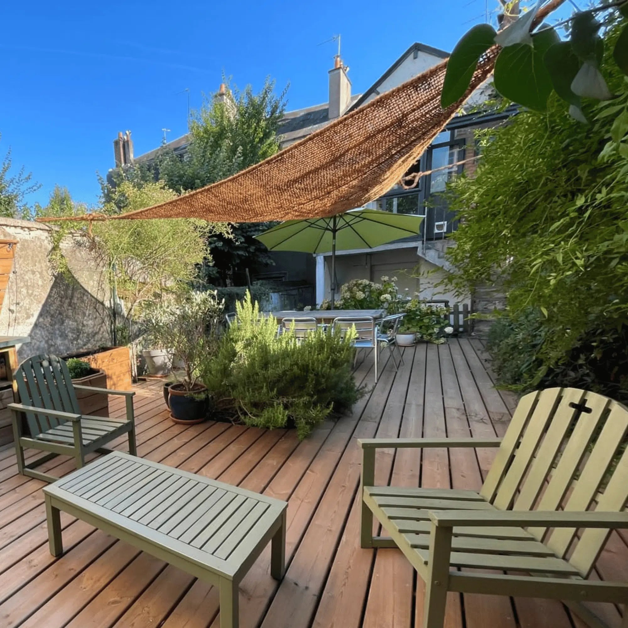 Filet de camouflage en fibre de coco