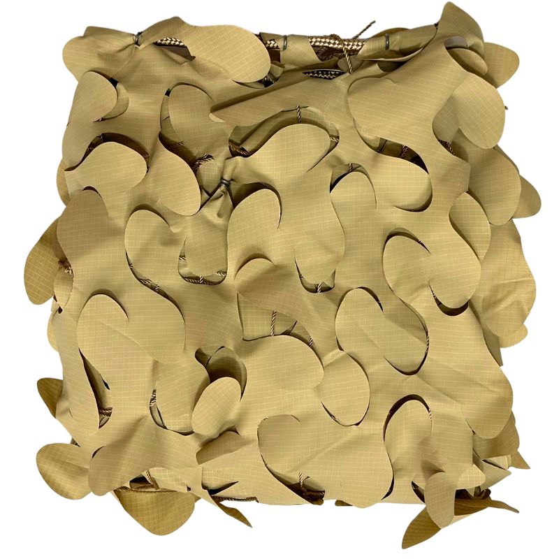 Filet de camouflage triangulaire sable
