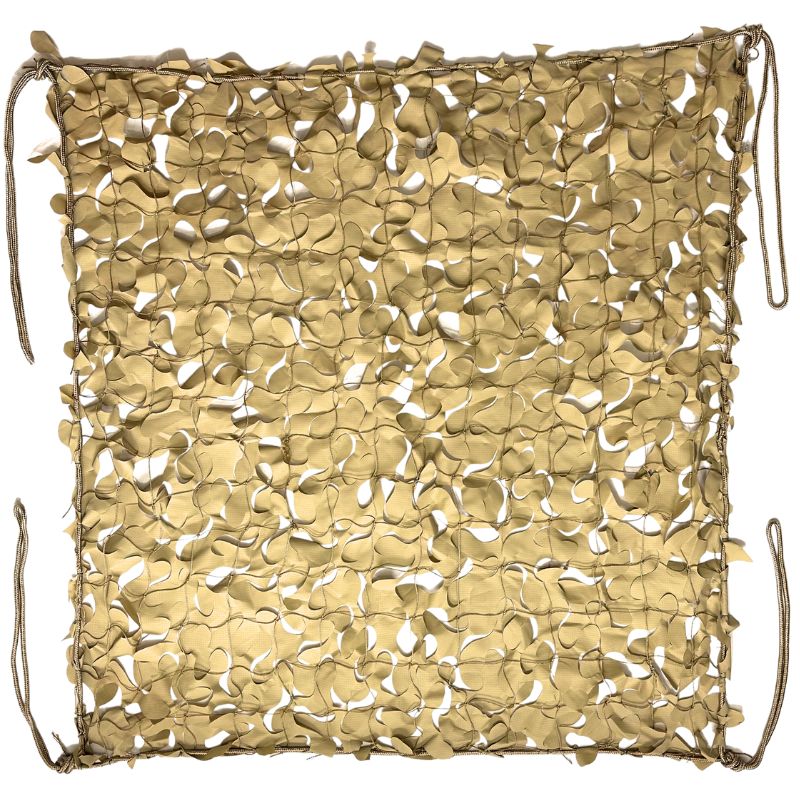 Filet de camouflage renforcé sable