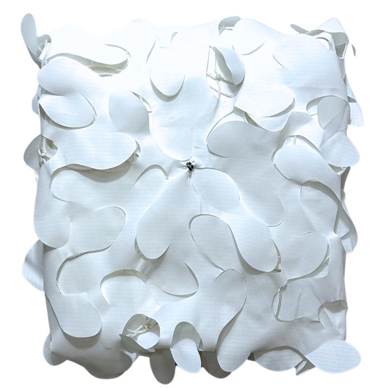 Filet de camouflage renforcé blanc
