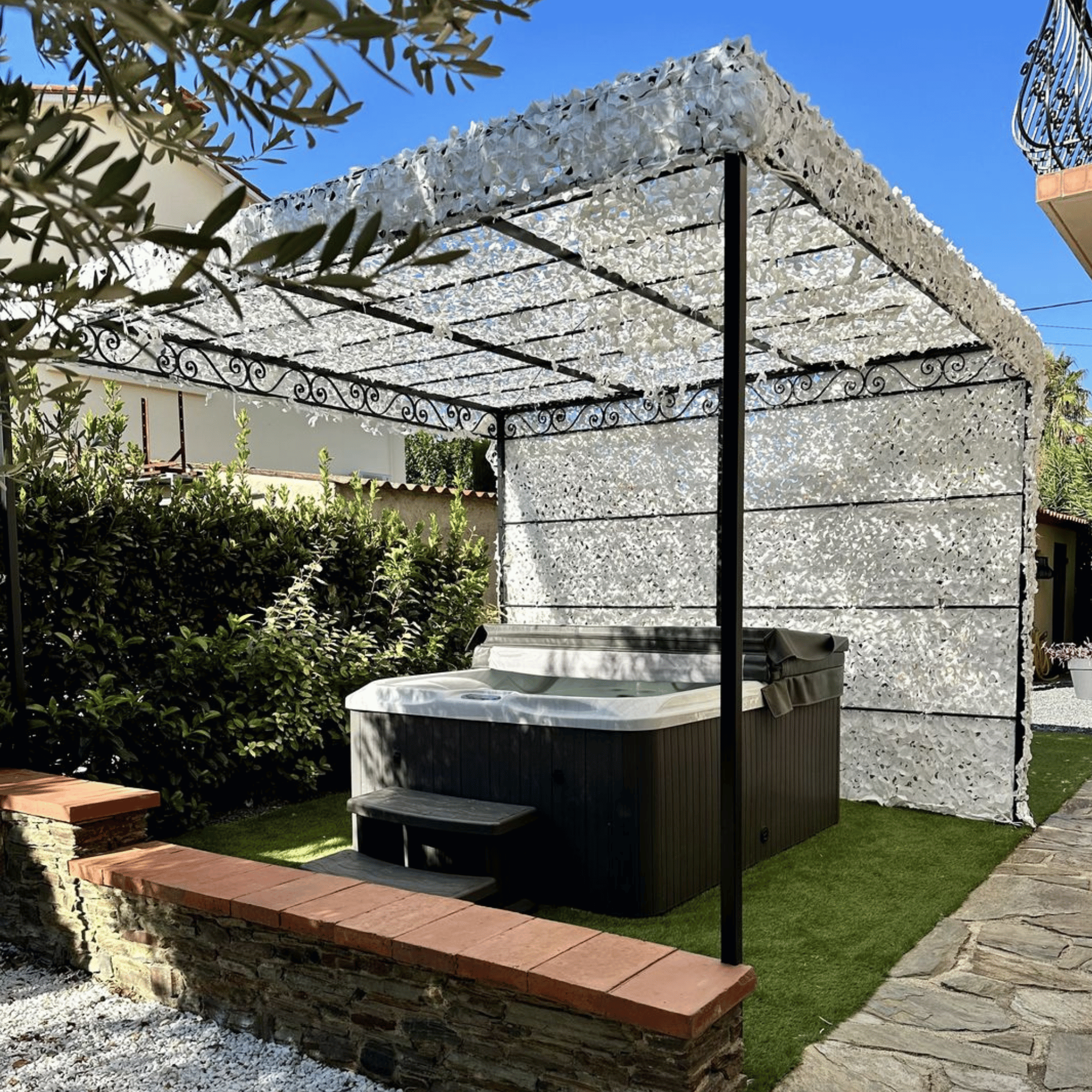 Filet de camouflage brise vue