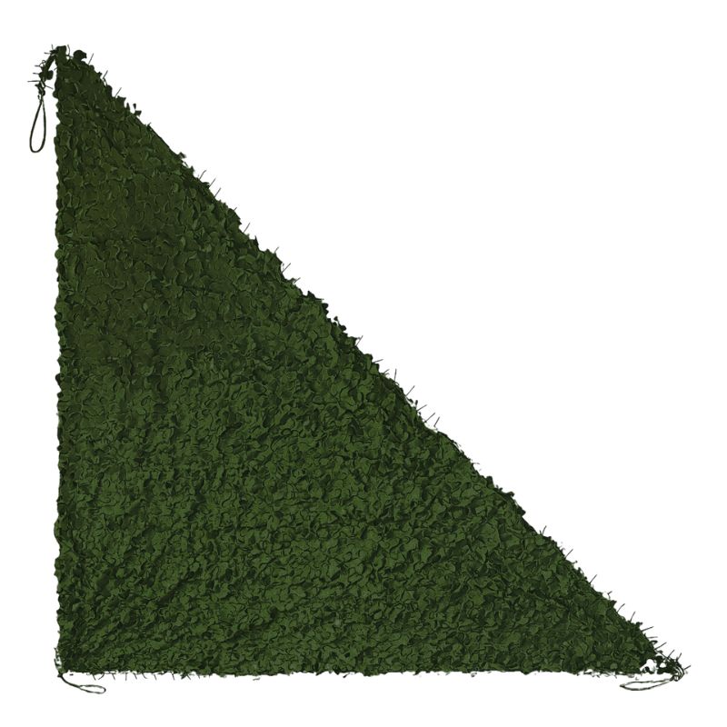 voile d ombrage triangulaire camouflage