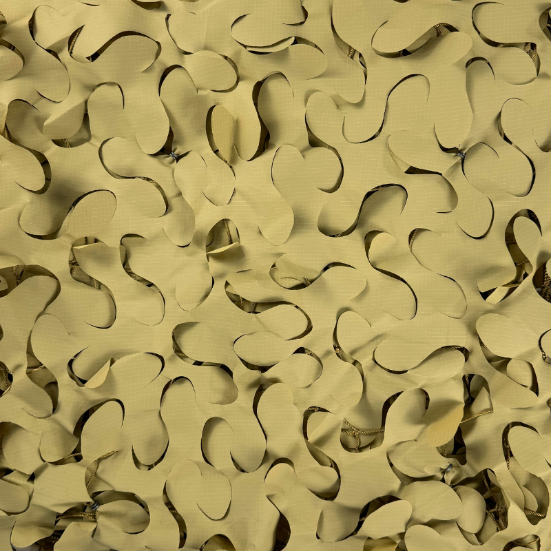 Filet de camouflage renforcé câble acier
