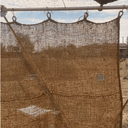 Rideau fibre de coco