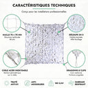Filet de camouflage renforcé câble acier
