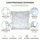 Filet de camouflage renforcé blanc