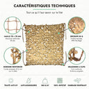 Filet de camouflage renforcé sable