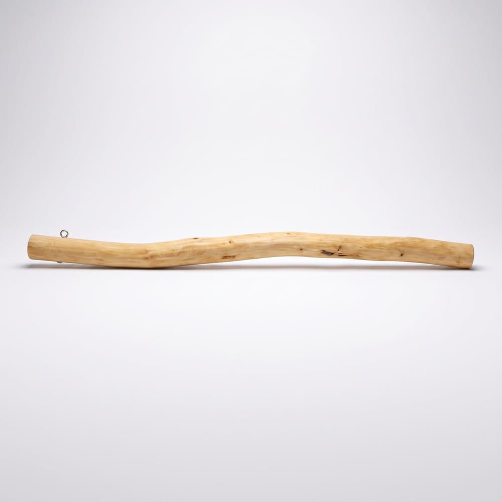 Mât en bois pour filet de camouflage