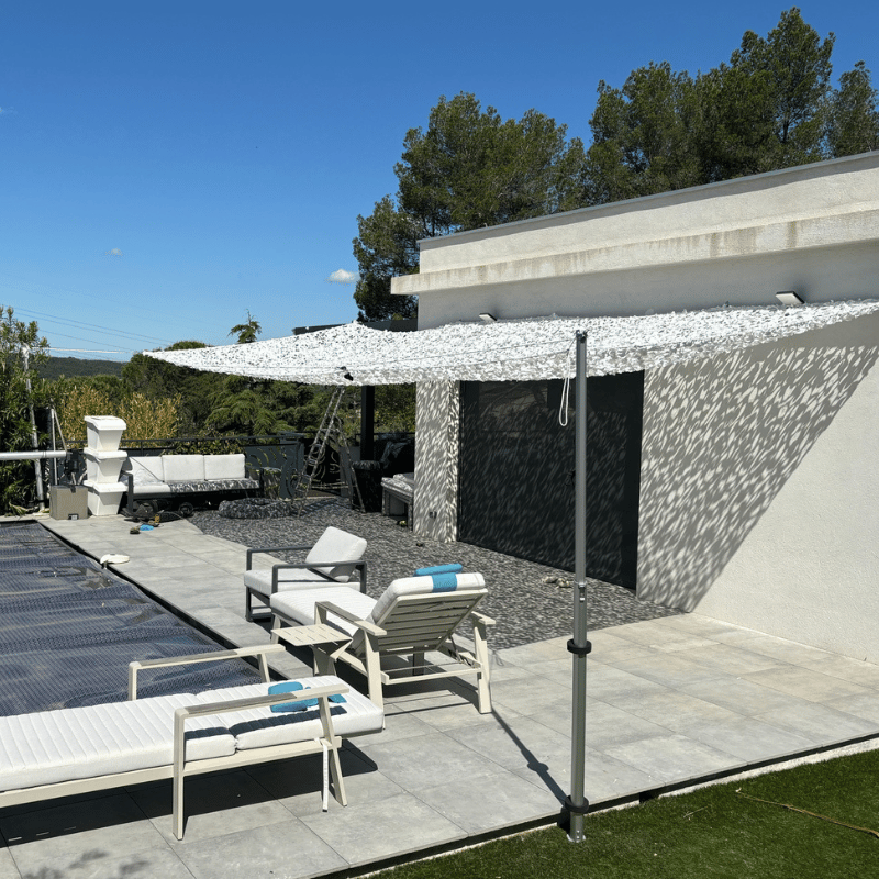 mat voile ombrage